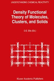Density Functional Theory of Molecules, Clusters, and Solids - Cover