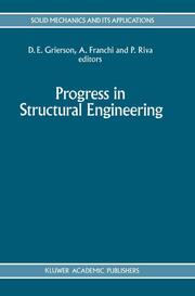 Progress in Structural Engineering - Cover