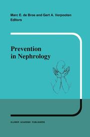 Prevention in nephrology - Cover