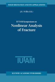 IUTAM Symposium on Nonlinear Analysis of Fracture - Cover