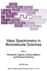 Mass Spectrometry in Biomolecular Sciences