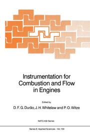Instrumentation for Combustion and Flow in Engines - Cover