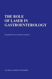 The Role of Laser in Gastroenterology - Cover