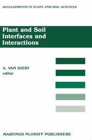 Plant and Soil Interfaces and Interactions