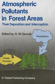 Atmospheric Pollutants in Forest Areas - Cover
