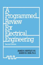 A Programmed Review for Electrical Engineering - Cover