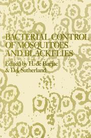 Bacterial Control of Mosquitoes & Black Flies - Cover