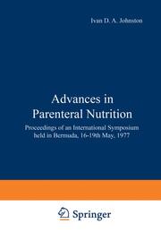 Advances in Parenteral Nutrition - Cover