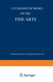 Catalogue of Books on the Fine Arts