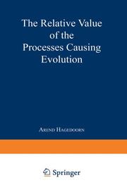 The Relative Value of the Processes Causing Evolution