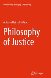 Philosophy of Justice - Cover