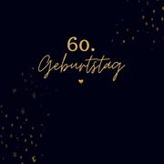 60. Geburtstag- Gästebuch Blanko - Cover