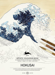 Künstler-Malbuch 'Hokusai' - Cover