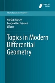 Topics in Modern Differential Geometry