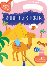 Rubbel & Sticker - Um die Welt