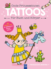 Coole Prinzessinnen Tattoos für Buch und Körper - Prinzessin Martha