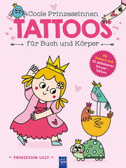 Coole Prinzessinnen Tattoos für Buch und Körper - Prinzessin Lilly