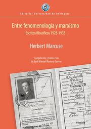 Entre fenomenología y marxismo - Cover