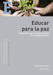 Educar para la paz - Cover