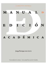 Manual de edición académica - Cover