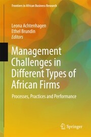Management Challenges in Different Types of African Firms - Cover
