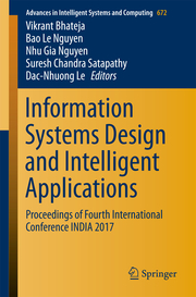 Information Systems Design and Intelligent Applications - Cover