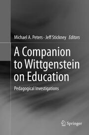 A Companion to Wittgenstein on Education - Cover