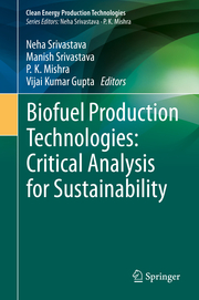 Biofuel Production Technologies: Critical Analysis for Sustainability - Cover