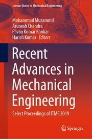 Recent Advances in Mechanical Engineering - Cover