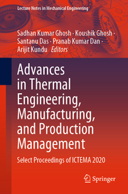 Advances in Thermal Engineering, Manufacturing, and Production Management - Cover