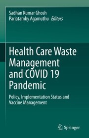 Health Care Waste Management and COVID 19 Pandemic - Cover