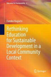 Rethinking Education for Sustainable Development in a Local Community Context - Cover