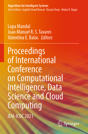 Proceedings of International Conference on Computational Intelligence, Data Scie