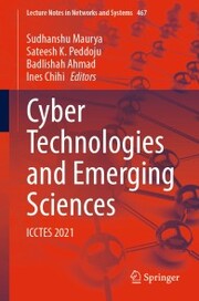 Cyber Technologies and Emerging Sciences - Cover