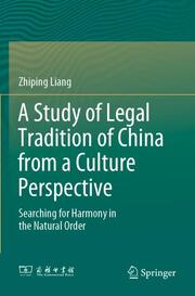 A Study of Legal Tradition of China from a Culture Perspective - Cover