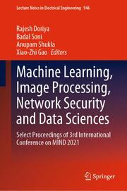 Machine Learning, Image Processing, Network Security and Data Sciences - Cover