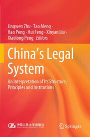 China's Legal System - Cover