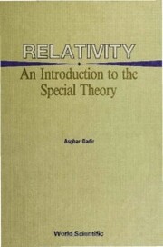 Relativity : An Introduction To The Special Theory - Cover