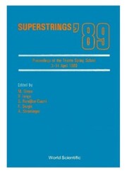 Superstrings '89 - Proceedings Of The Trieste Spring School