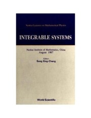 Integrable Systems: Nankai Lectures On Mathematical Physics 1987