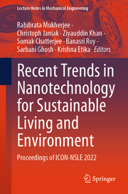 Recent Trends in Nanotechnology for Sustainable Living and Environment - Cover