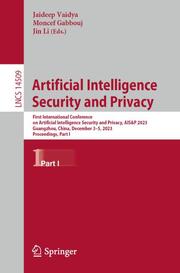 Artificial Intelligence Security and Privacy - Cover