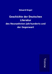 Geschichte der Deutschen Literatur - Cover