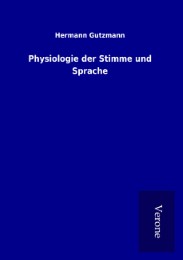 Physiologie der Stimme und Sprache - Cover