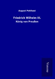 Friedrich Wilhelm III. - Cover