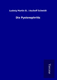 Die Pyelonephritis - Cover