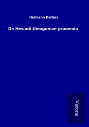 De Hesiodi theogoniae prooemio