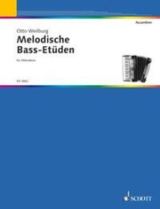 Melodische Bass-Etitüden für Akkordeon