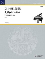 Drei Klavierstücke - Cover