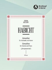 Sonatine für Klarinette und Klavier - Cover